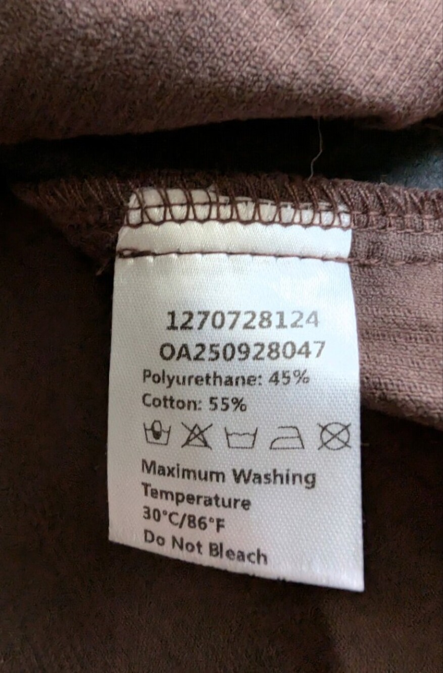🌼B2G1🌼 Commense Dark Brown Long-Sleeve Midi Shirt Dress NWT - Picture 10 of 11